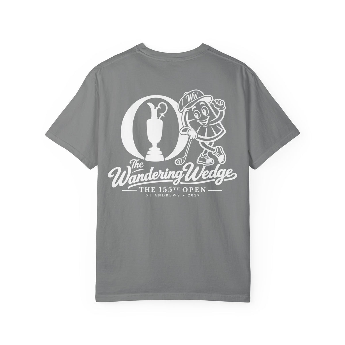 T-Shirt — The Wandering Wedge "White Out" Open Championship Golf Graphic Tee