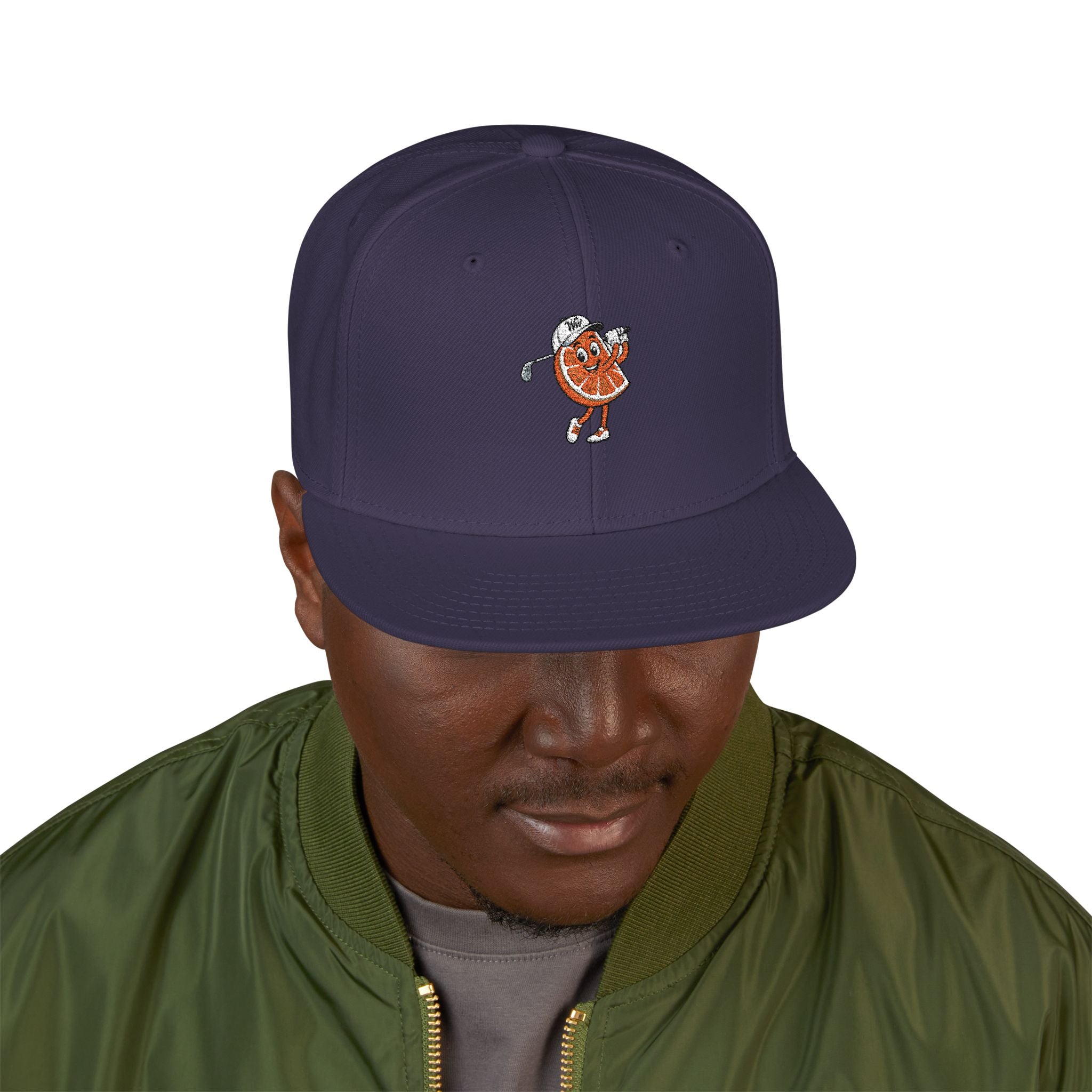 Embroidered Skateboarder Snapback Hat — Urban Skate Cap