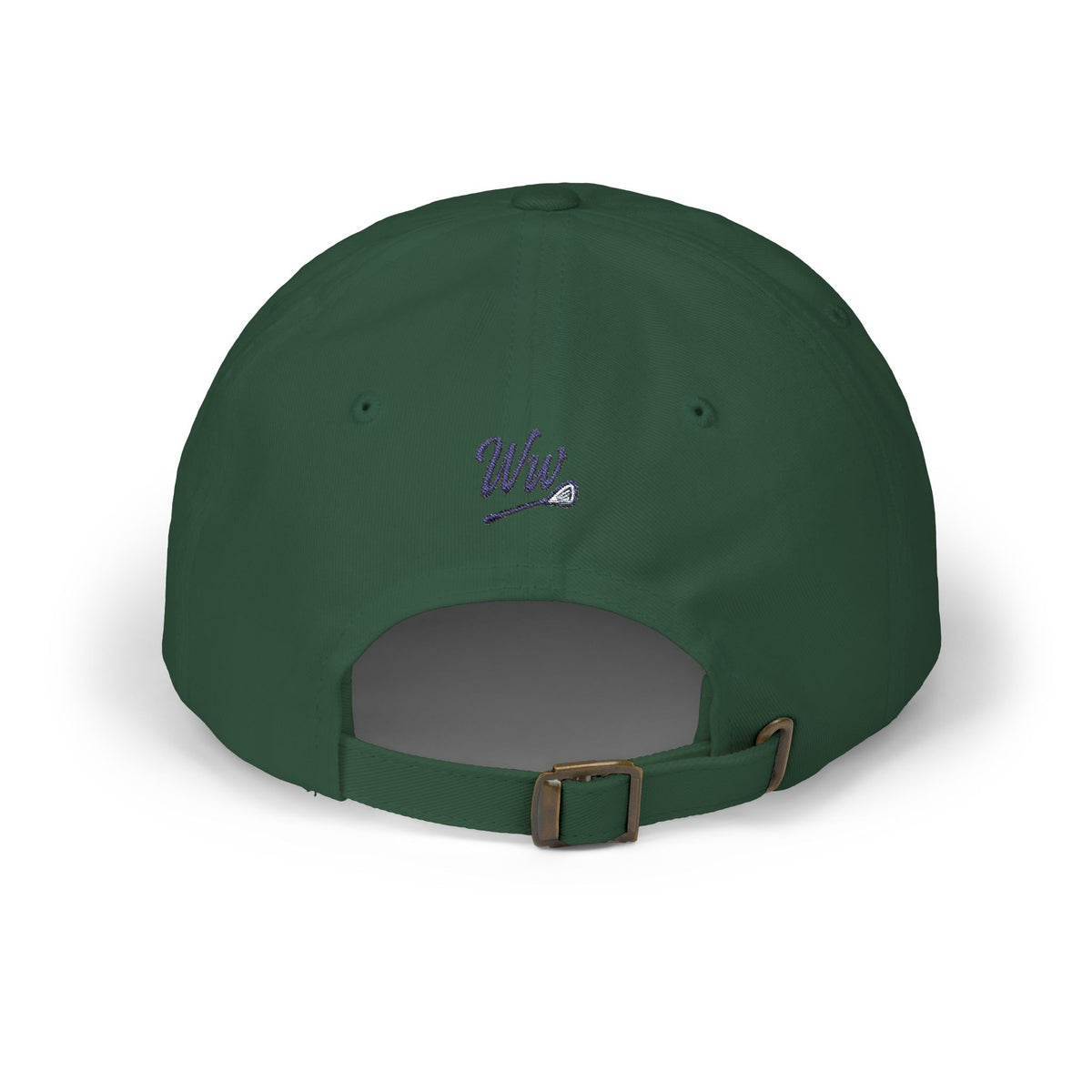 Dad Cap — Embroidered Citrus Slice Golf Tee Design