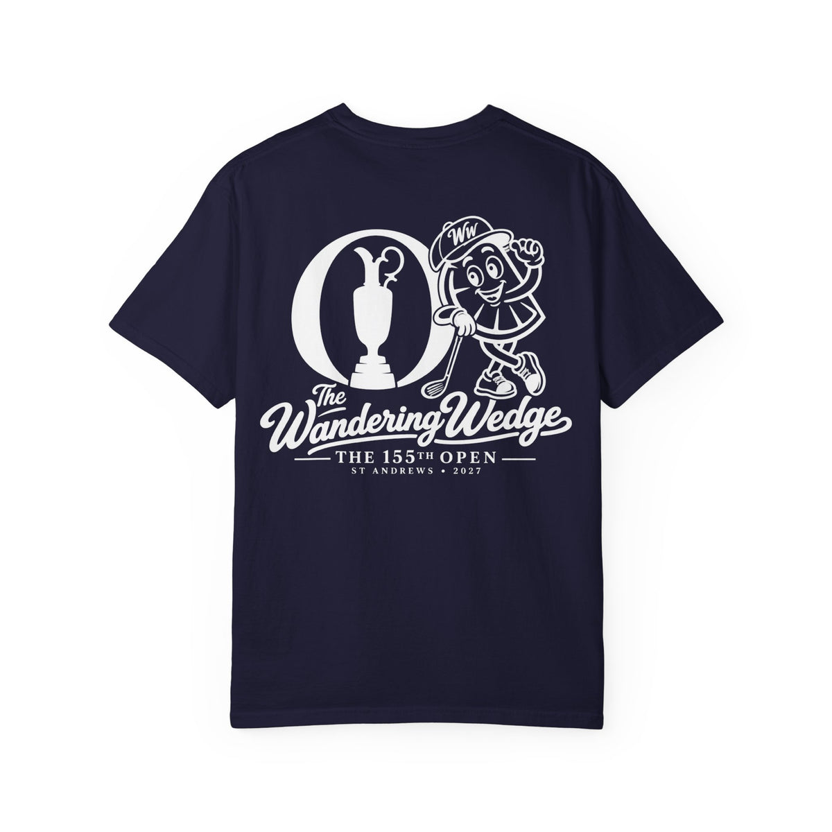 T-Shirt — The Wandering Wedge "White Out" Open Championship Golf Graphic Tee
