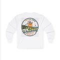 The "Shinnecock" Wandering Wedge Golf Long Sleeve Tee — 126th U.S. Open Vintage Orange Mascot