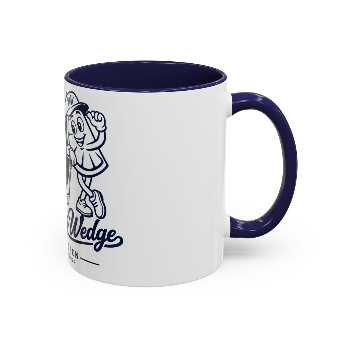 Golf Mug — "The Wandering Wedge" St Andrews 155th Open Commemorative Coffee Mug (11/15oz)