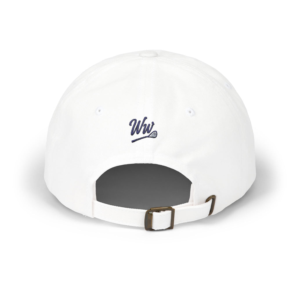 Dad Cap — Embroidered Citrus Slice Golf Tee Design