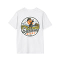 Golf T-Shirt — "The Wandering Wedge" Retro Golf Mascot Tee