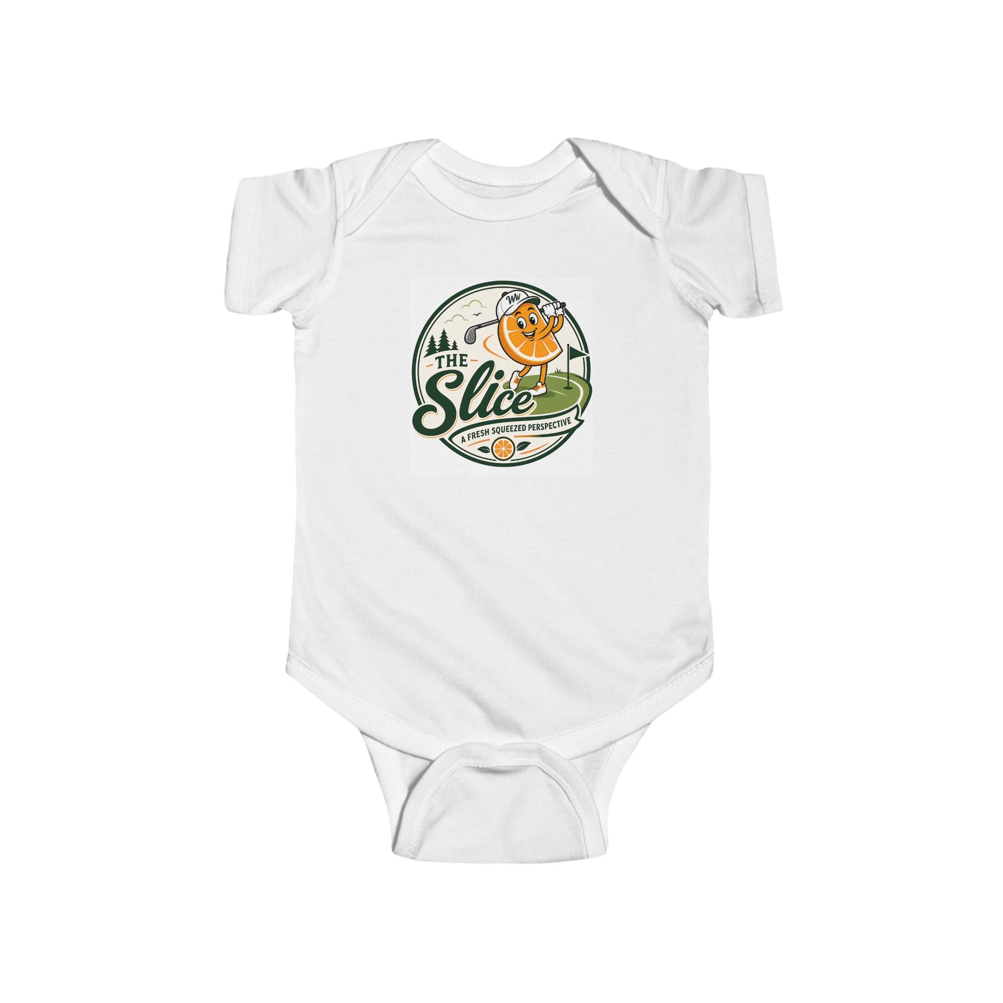 Infant Bodysuit - "The Slice" Cute Pizza Baby Onesie, Retro Slice Graphic Newborn Gift