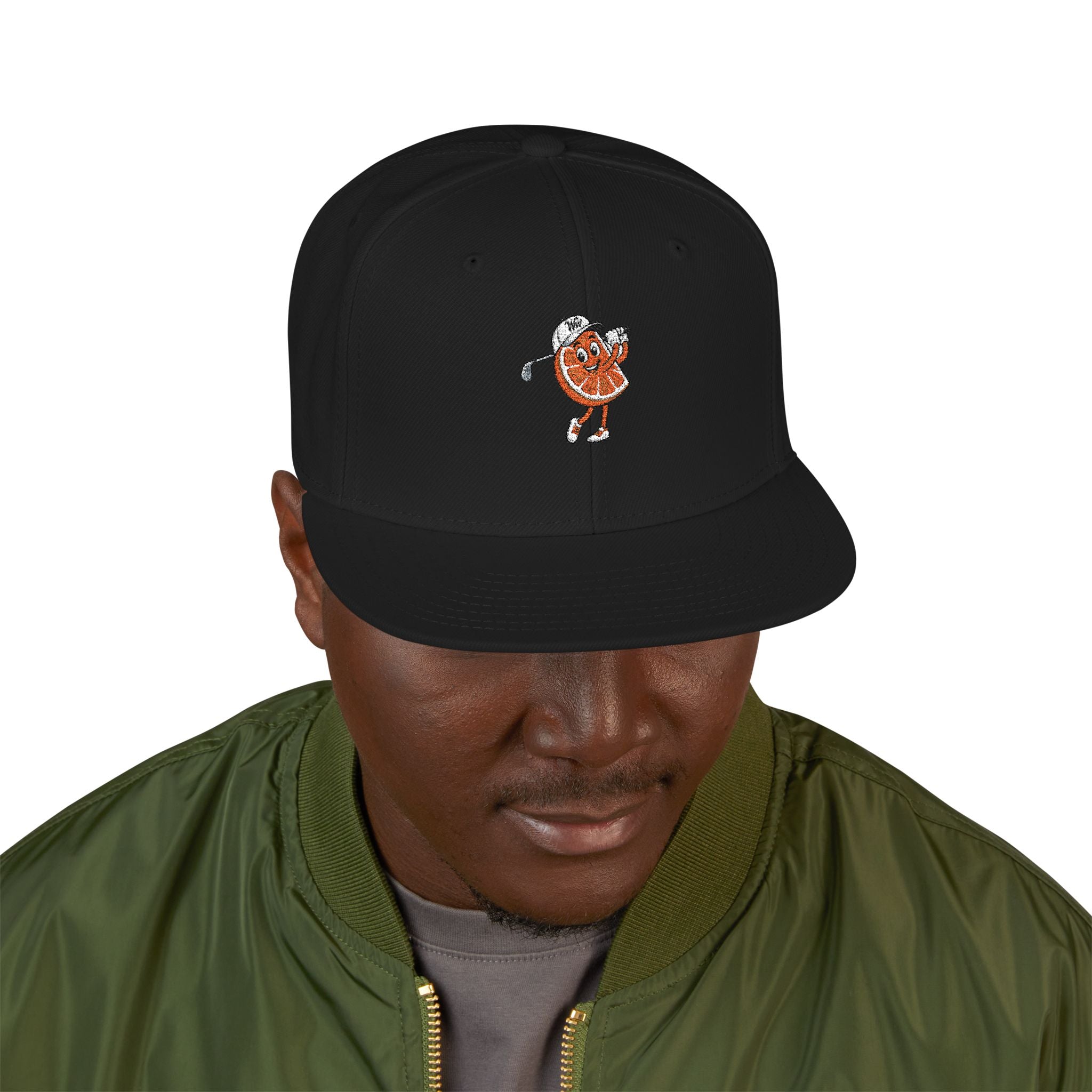 Embroidered Skateboarder Snapback Hat — Urban Skate Cap