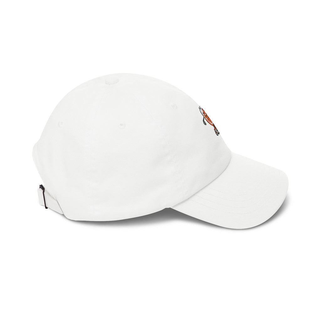 Dad Cap — Retro Golfing Slice Character Embroidered Hat