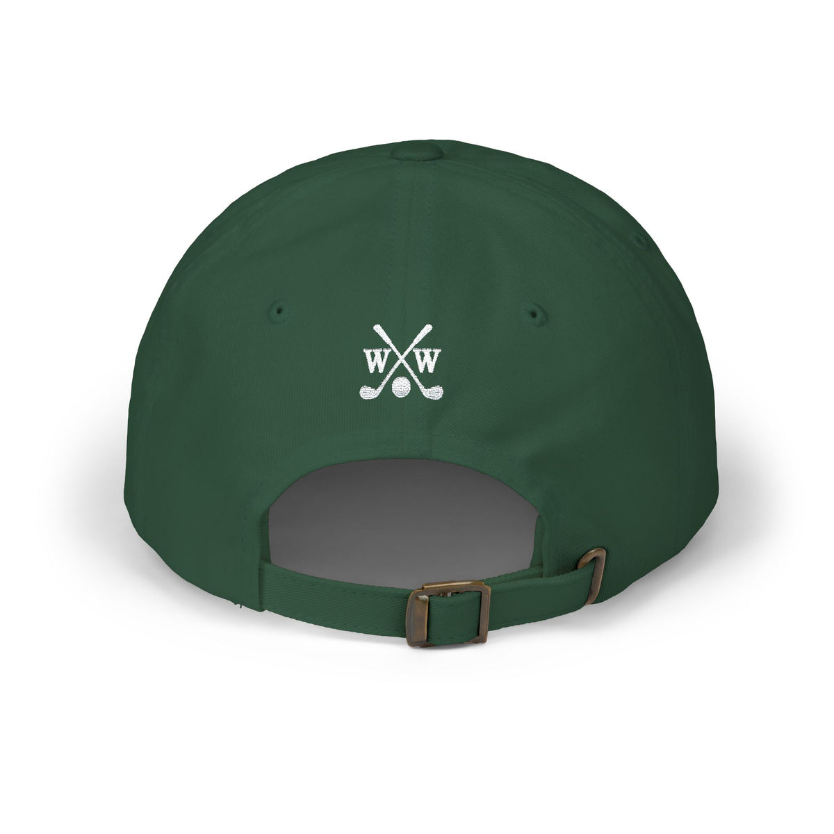 Embroidered Orange Slice Dad Cap — Minimal Fruit Baseball Hat