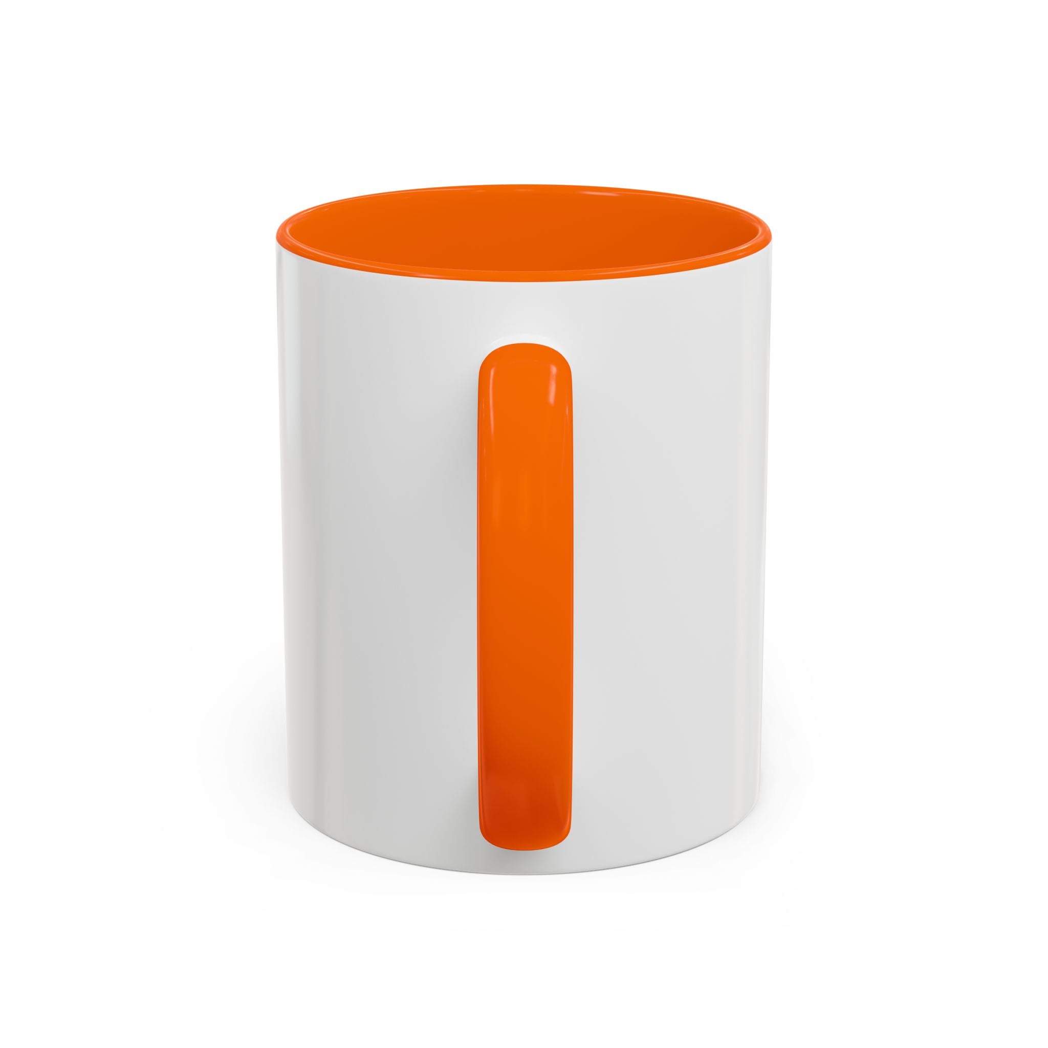 Golf Orange Logo Accent Coffee Mug – “The Wandering Wedge” 11/15oz