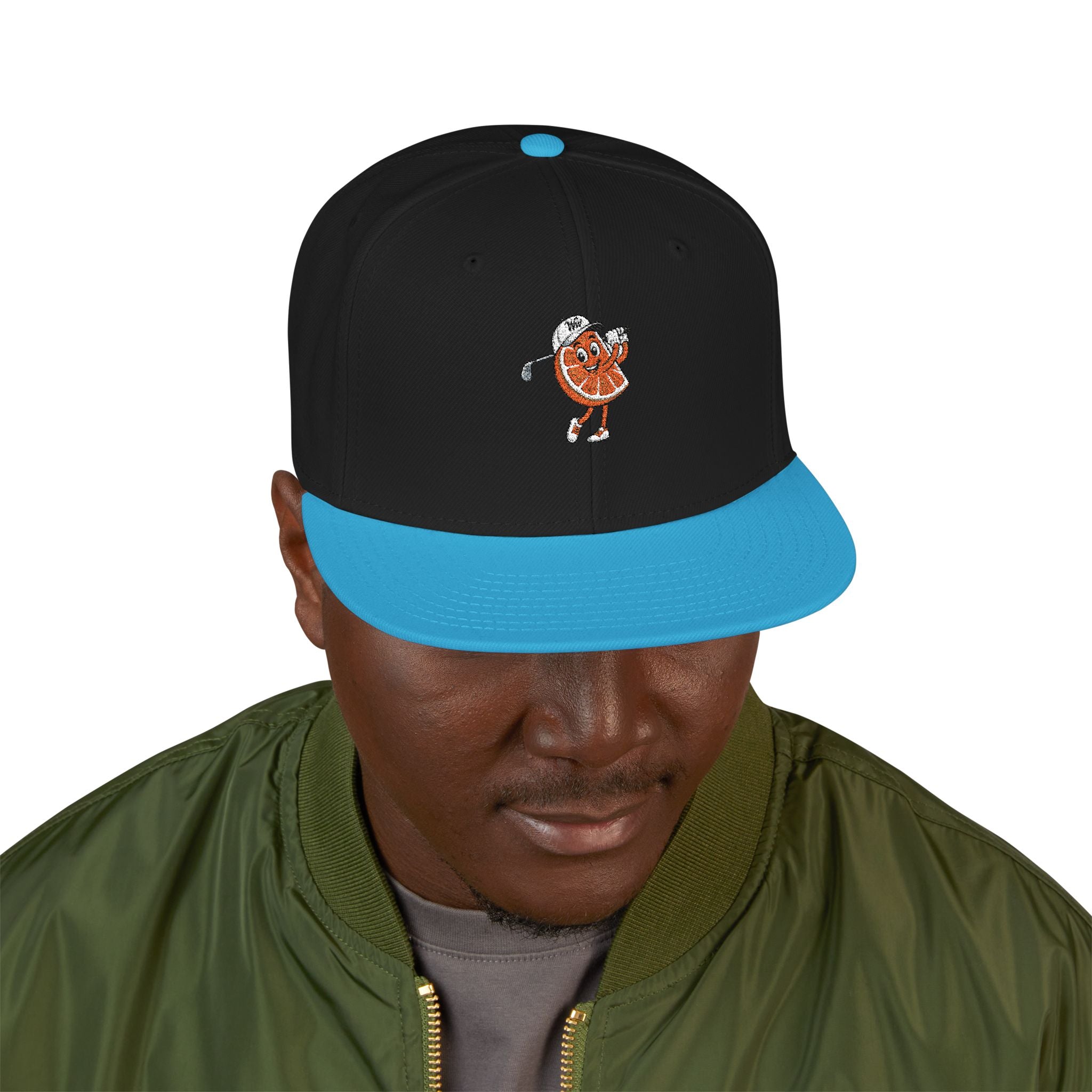 Embroidered Skateboarder Snapback Hat — Urban Skate Cap