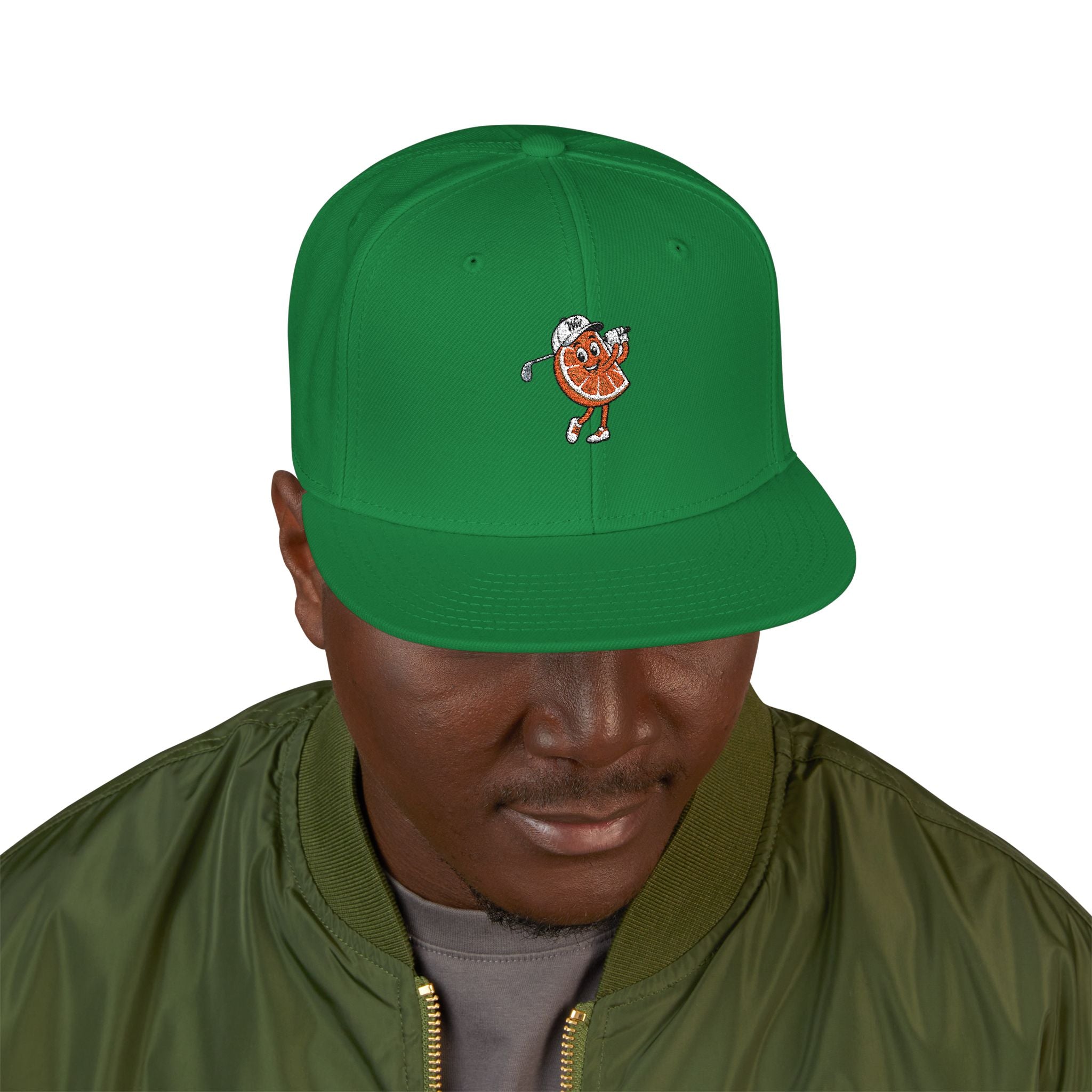 Embroidered Skateboarder Snapback Hat — Urban Skate Cap