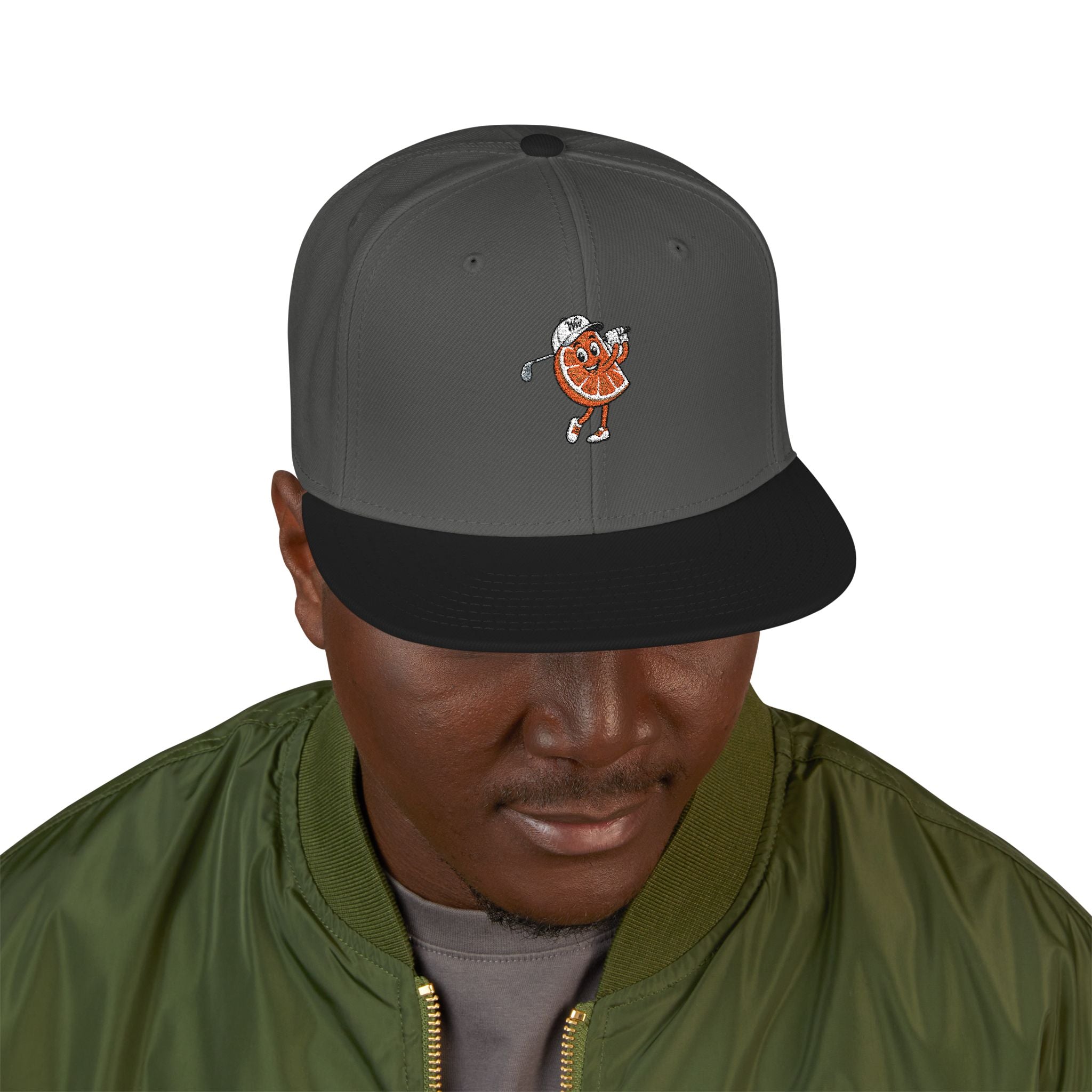 Embroidered Skateboarder Snapback Hat — Urban Skate Cap
