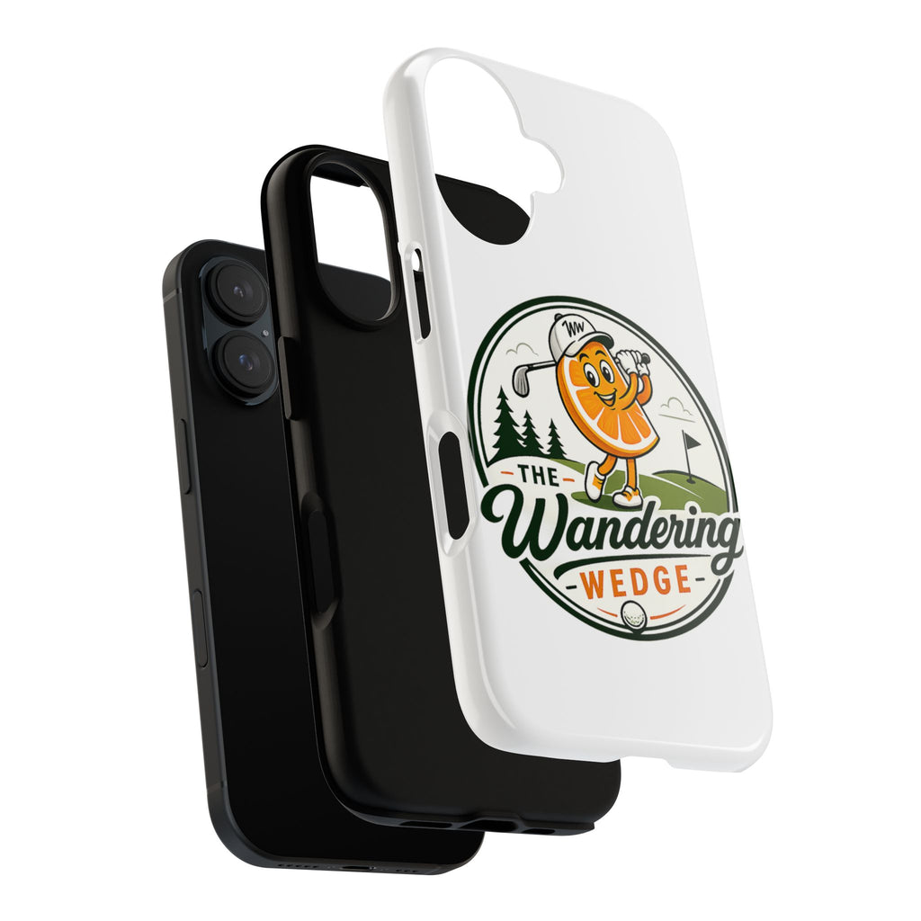 Phone Case — 'The Wandering Wedge' Golf Orange Mascot Protective Cover