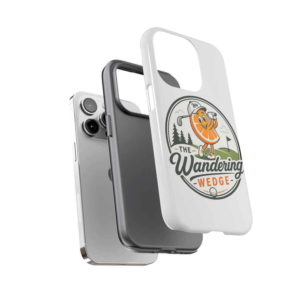 Phone Case — 'The Wandering Wedge' Golf Orange Mascot Protective Cover