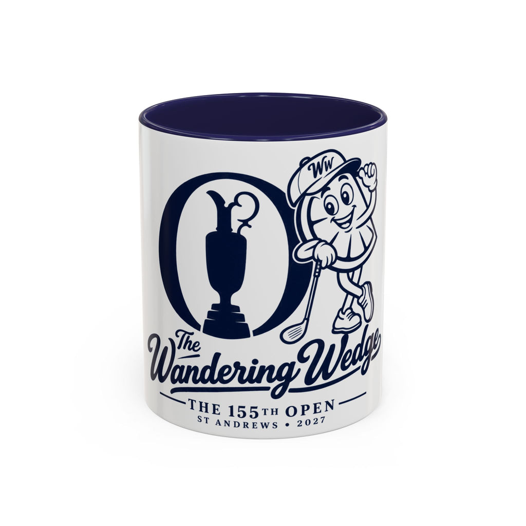 Golf Mug — "The Wandering Wedge" St Andrews 155th Open Commemorative Coffee Mug (11/15oz)