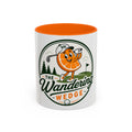 Golf Orange Logo Accent Coffee Mug – “The Wandering Wedge” 11/15oz