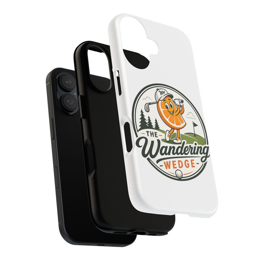 Phone Case — 'The Wandering Wedge' Golf Orange Mascot Protective Cover