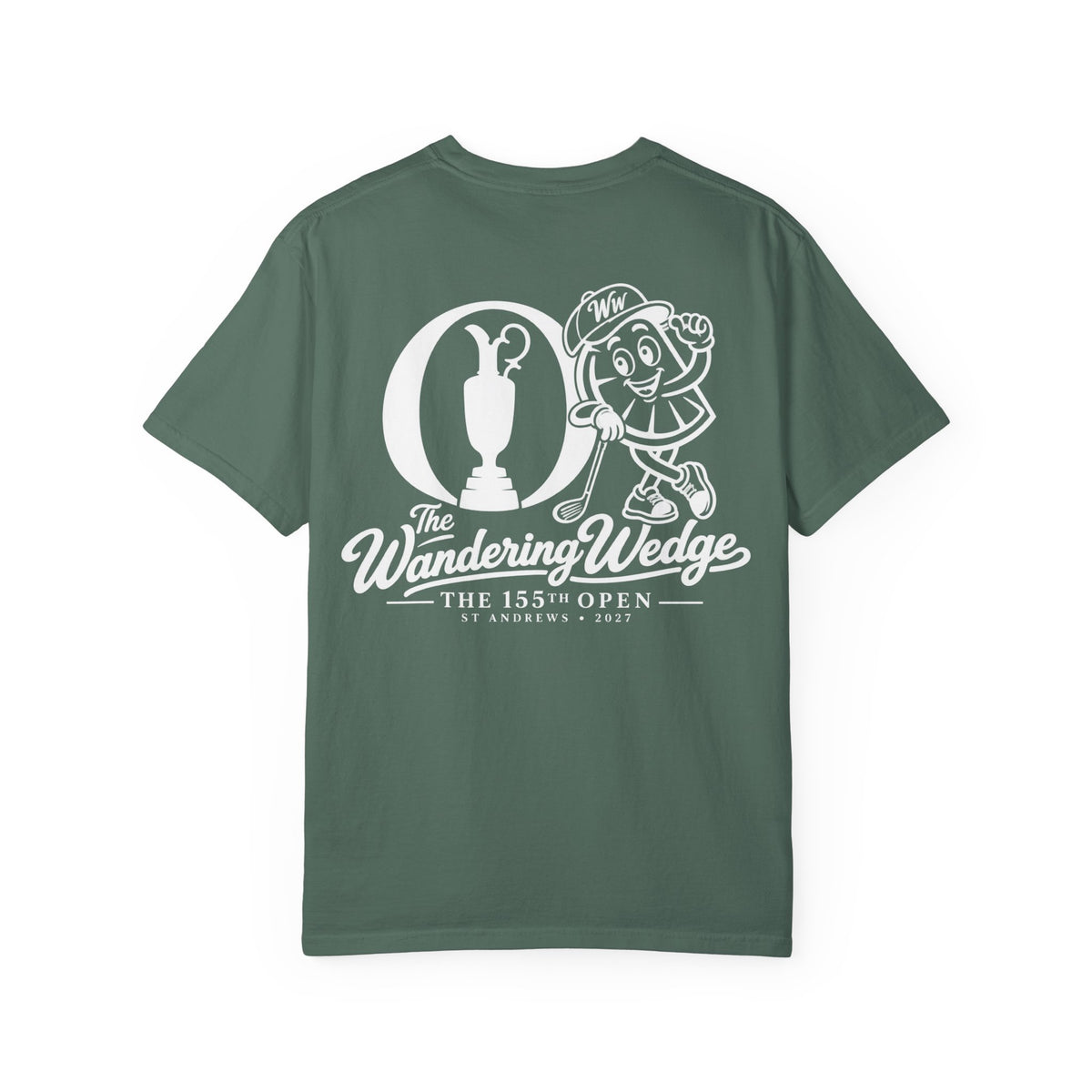 T-Shirt — The Wandering Wedge "White Out" Open Championship Golf Graphic Tee