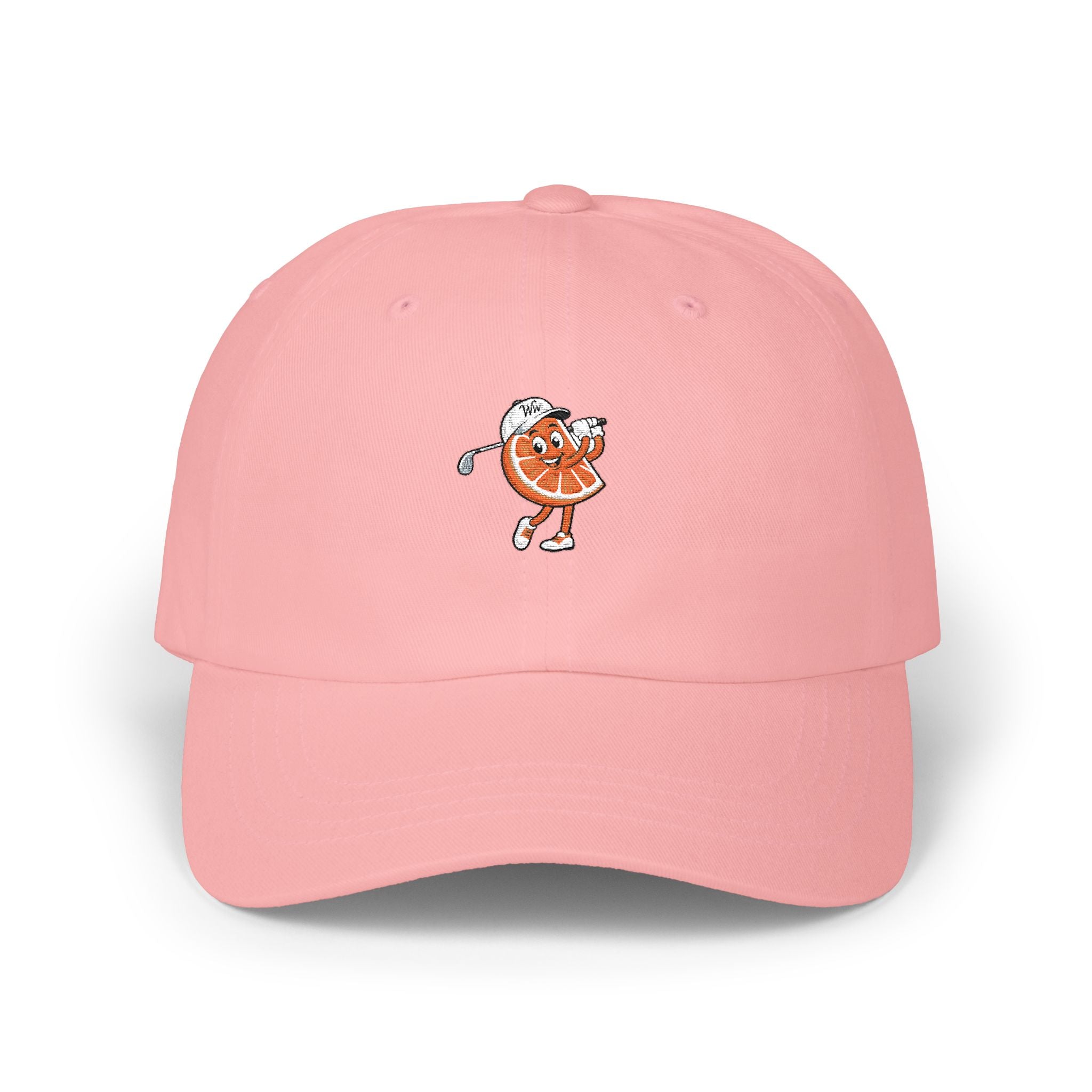 Dad Cap — Retro Golfing Slice Character Embroidered Hat